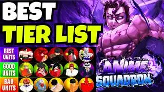 ANIME SQUADRON BEST TIER LIST (RANKING ALL BEST UNITS) & NEW WORKING CODES | ROBLOX ANIME SQUADRON
