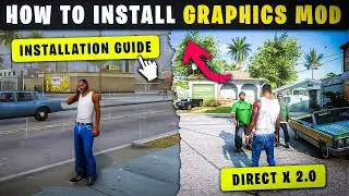 🔥How To Install DirectX 2.0 Graphics Mod In GTA San Andreas ✅ (Low End PC)