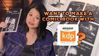 how i published my comic book on amazon kdp