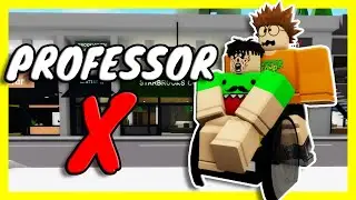 WHY CAN'T PROFESSOR X MOVE HIS LEGS?  - ROBLOX BROOKHAVEN 🏡 RP