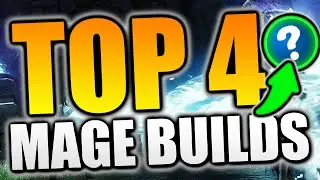 Top 4 MAGE BUILDS! New World MAGE Builds! BEST MAGE Builds in New World! Fire Staff, Ice Gauntlet!