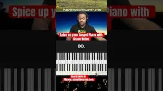 Spice up your gospel piano with grace notes