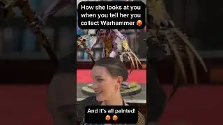 Just so long as she thinks each of my armies only needs one unit 😂😓🫣 #warhammer #wh40k #dnd
