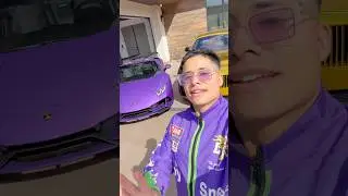 SANDO GOT A PURPLE LAMBO! 😱💜🕺🏻