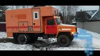 Газ 33081 буровой жилой автодом