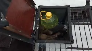Мотобуксировщик  своими руками с  гусеницей ЛОНГ после двух лет эксплуатации.