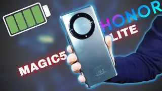 HONOR MUSCLE son MILIEU DE GAMME : MAGIC5 LITE 5G, AUTONOMIE et QUOI D'AUTRE ?