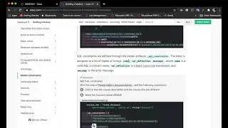 Odoo Build Module sql constraints 13