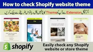 How to check Shopify website theme | How to check Shopify store theme