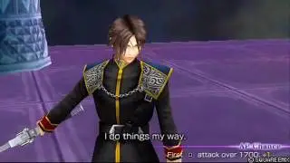 Dissidia 012 [duodecim] Final Fantasy - Adhoc Match - Squall vs. Jecht / Zidane / Gilgamesh