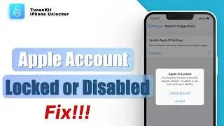Apple Account Locked or Disabled? Here's How to Fix It!