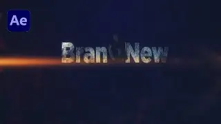 How to make Slow motion title in after effects