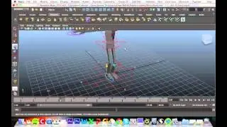 MAYA 3D Animation Tutorial  : Basics of moving a character