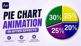 Create a Professional Pie Chart Animation in After Effects | Step-by-Step Tutorial