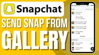 How To Send Gallery Photo As Snap Without Media Upload In Iphone