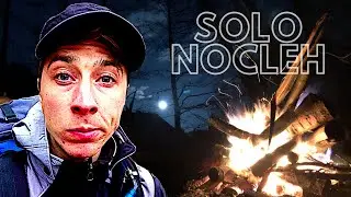 Solo vandr Moravský Kras - vaření a nocleh na tábořišti