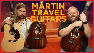 New Martin Travel Guitars! 000C-Jr Streetmaster & Dreadnought Junior Bass