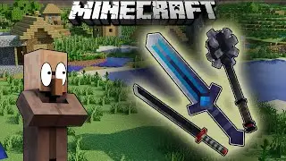 НОВОЕ СРЕДНЕВЕКОВОЕ ОРУЖИЕ В МАЙНКРАФТ | ОБЗОР МОДА MINECRAFT TugkanDeMan's Weaponry