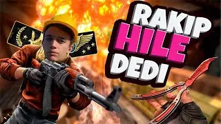 RAKİP HİLE DEDİ VE KÜFÜR EDİP REPORTLADI !!!!! | CS:GO YOLDAŞ #1