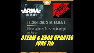 ARMA REFORGER  - STEAM & XBOX UPDATE 0.9.5.66 JUNE 7th