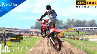 (PS5) MXGP7 Looks INCREDIBLE 2023  | Ultra High Realistic Graphics [4K HDR 60fps]