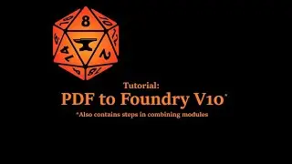 Installing modules from PDF on Version 10 - Foundry VTT