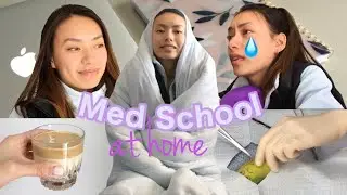 Vlog: Trying to do Med School From Home with mixed results | MED SCHOOL