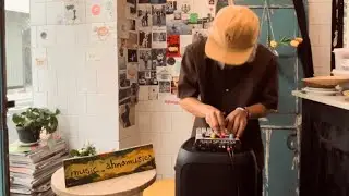AHNAMUSICA SP404sx Beat set at Boot cafe (in Paris)