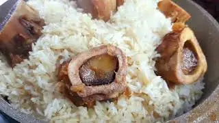 ПЛОВ С КОСТЯМИ! САМЫЙ НЕОБЫЧНЫЙ ПЛОВ! МОЗГОВАЯ КОСТЬ. ПРАВИЛЬНЫЙ РЕЦЕПТ ПЛОВА
