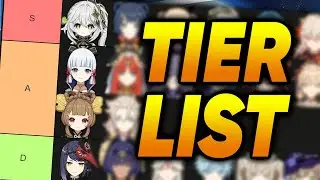 Genshin Impact Tierliste vor der 4.0 🔥🔥🔥