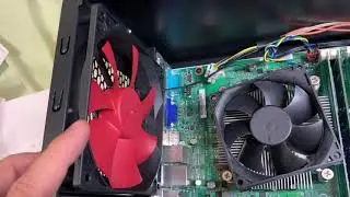 Re-case Lenovo ThinkCentre M82 with DIYPC Solo-T2-R case