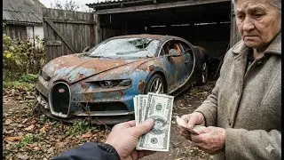 I Bought Bugatti Chiron for ONLY $500! Grandma Sold Me His Abandoned Supercar