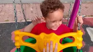 KUZEY ANNESİNİ DİNLEMEDİ !! PARKTA DÜŞTÜ VE YARALANDI !! بابا جاب لي بالون - جنى مقداد | طيور بيبي