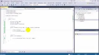 Learn C# for beginners: 53 -  Constructors