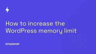 How to increase the WordPress PHP memory limit