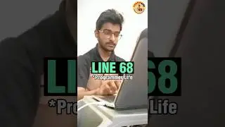 Shit Programmer Life ( error ) Line 68 😂😂  Learnum 