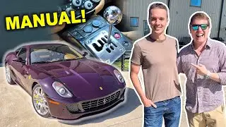 GATED FERRARI DREAM! Hoovie's Manual Swap Ferrari 599 GTB