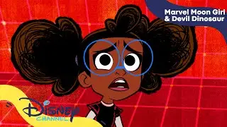 Lunella spiller sjakk | MARVEL Moon Girl and Devil Dinosaur | Disney Channel Norge