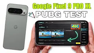 Google Pixel 9 Pro XL PUBG TEST | Tensor G4