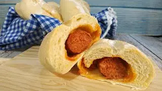 BOLLOS PREÑAOS O PAN PREÑAO De chorizo/ Receta CASERA,paso a paso con MAMBO!!!