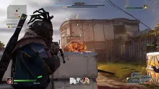 Outriders, close battle