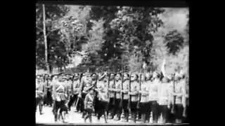 Романовы .Кинохроника.Крым и Бородино 1912.