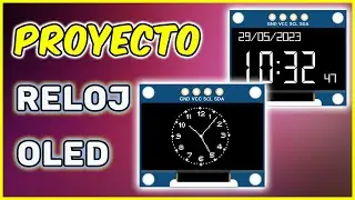 DIY PROJECT - OLED CLOCK WITH RTC AND ARDUINO