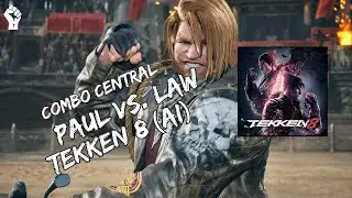 TEKKEN 8 PAUL VS LAW (AI) | TEAMEX #exgamerstore