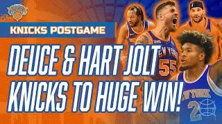 Deuce MCBRIDE & Josh HART Jolt KNICKS to HUGE WIN! Anunoby's Flare-Up | Knicks vs Warriors Postgame