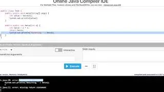 Error: unreachable statement