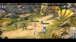 Raid Shadow Legends - Sexy female Team Journey beat Bosses in Campaign Map