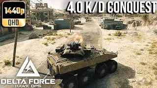 Delta Force Hawk Ops- 4.0 K/D Conquest On Cracked Full Gameplay #1! (No Commentary)