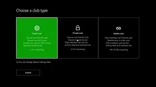 How to Create Gamers Club on Xbox One