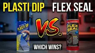 Rubber 6 - Plasti Dip Spray Versus Flex Seal Spray
